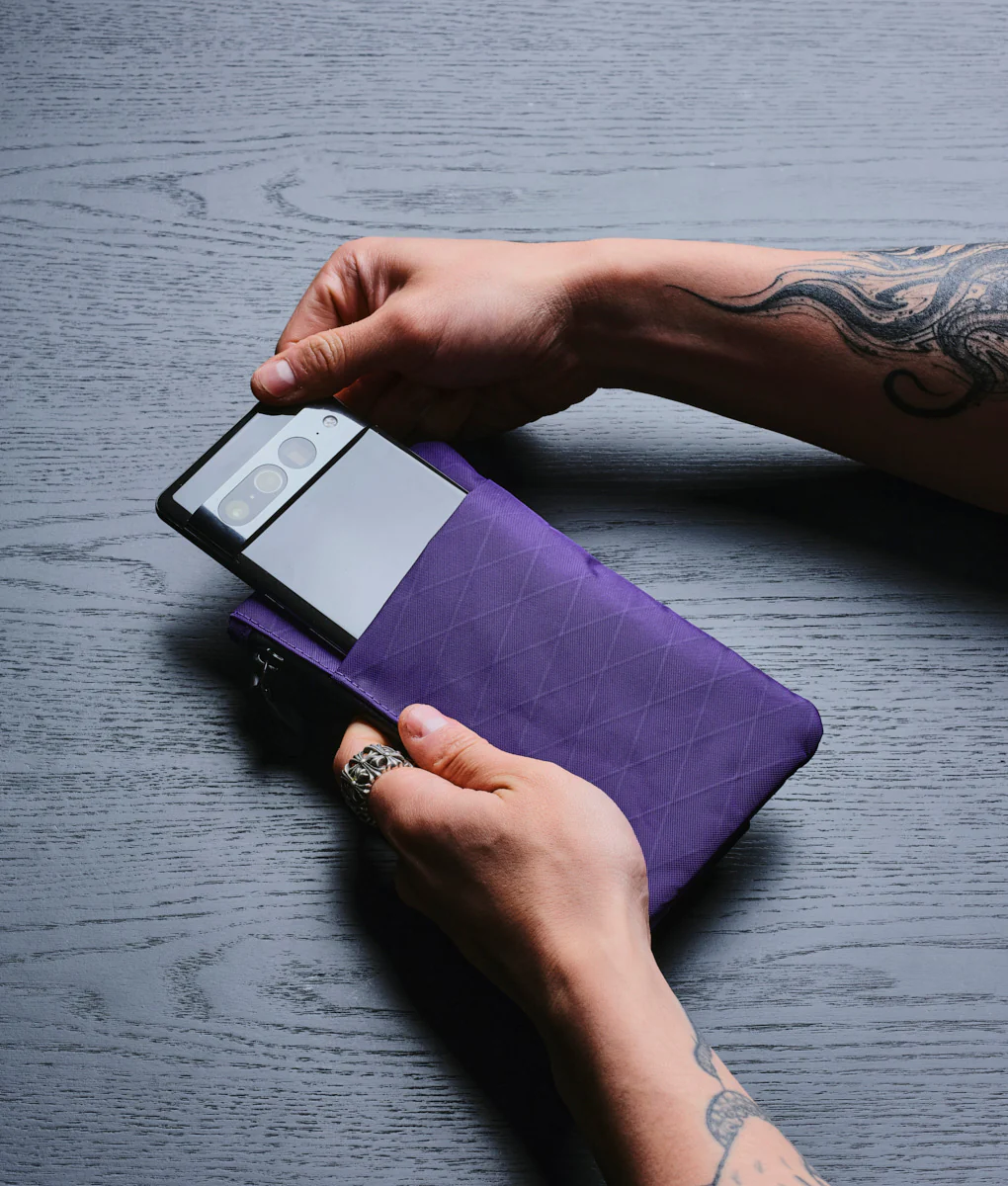Zip Clutch - Vivid - Image 6